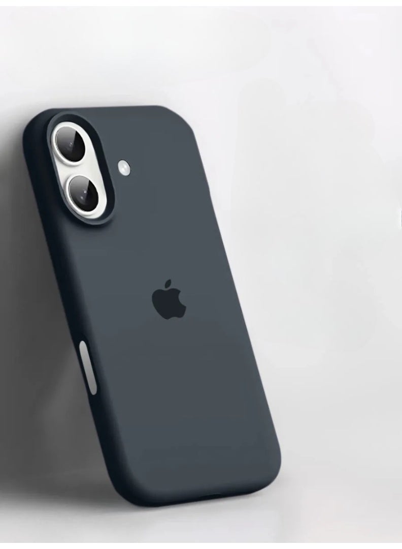 جراب iPhone 17، غطاء حماية كامل الجسم من السيليكون السائل لهاتف iPhone 17، جراب أنيق بلمسة نهائية ناعمة مع بطانة من الألياف الدقيقة لهاتف iPhone 17 مقاس 6.3 بوصة - Image 3